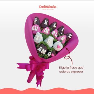 ramo de choco fresas grande