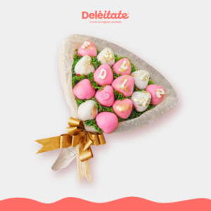 choco flores grande feliz día